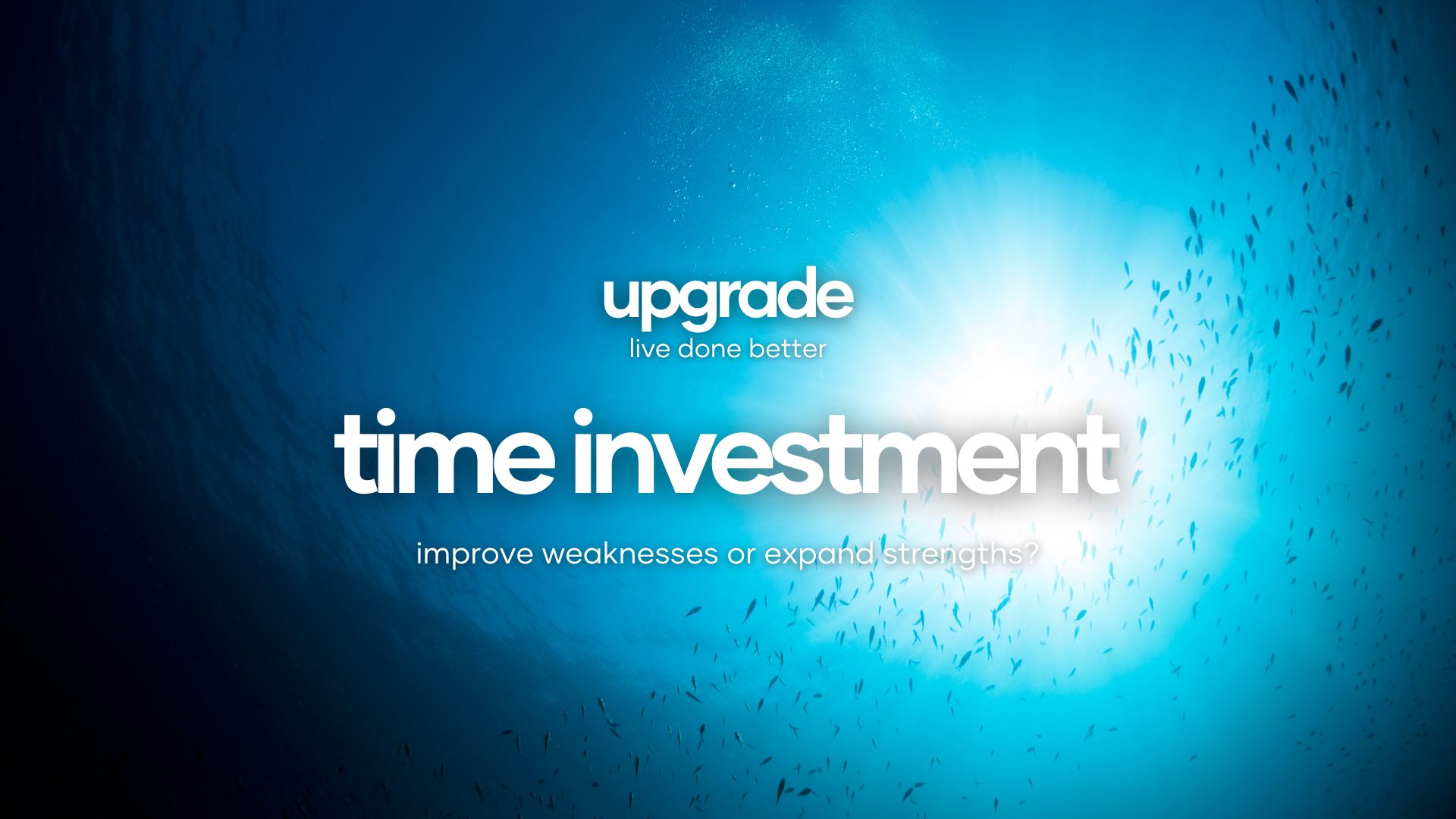 time investment